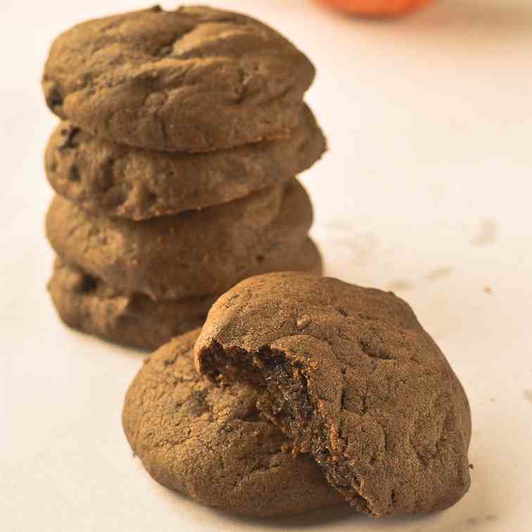 Double Chocolate Cookies