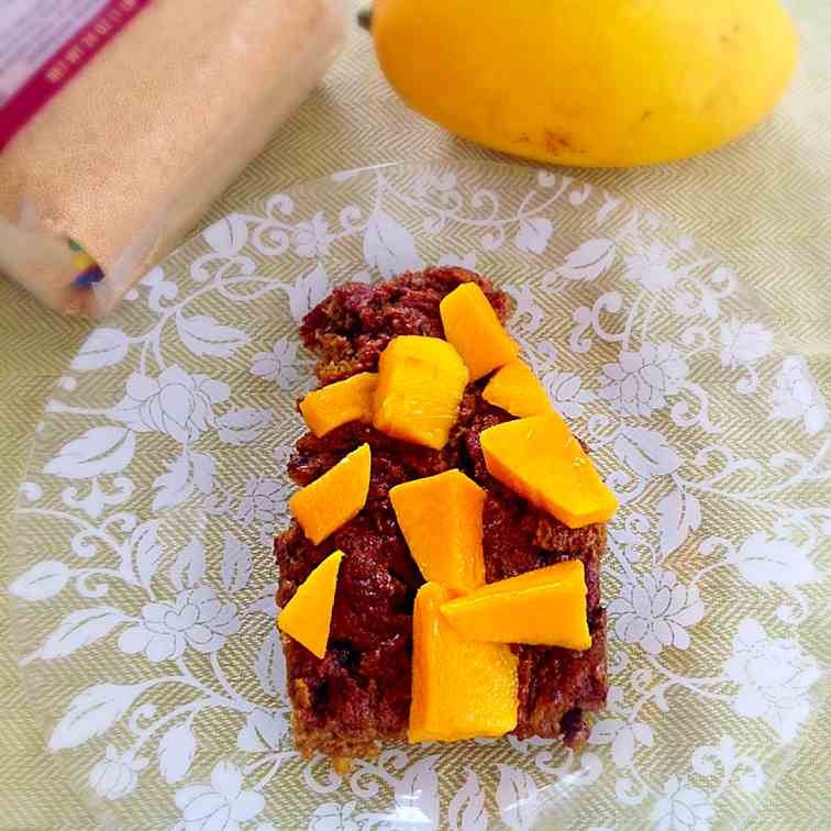 Mango and Amaranth Smoothie Cake