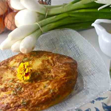 Tuscan Farmhouse Frittata with Lavender 