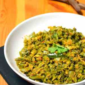 Cluster Beans Stirfry | Poriyal