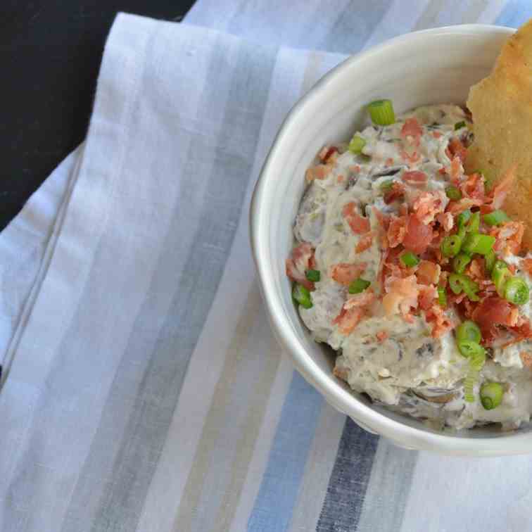 Mushroom and Bacon Dip