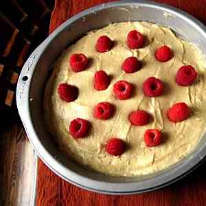 Raspberry Buttermilk Cake