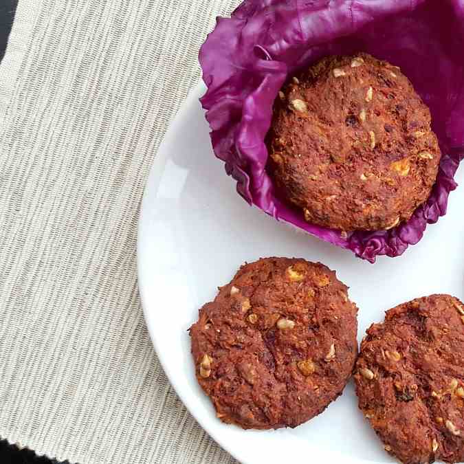 Veggie oven-baked balls 