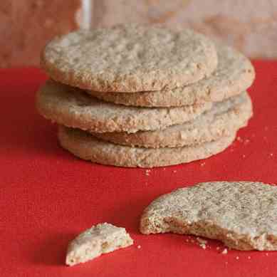 Stem Ginger Oat Cookies