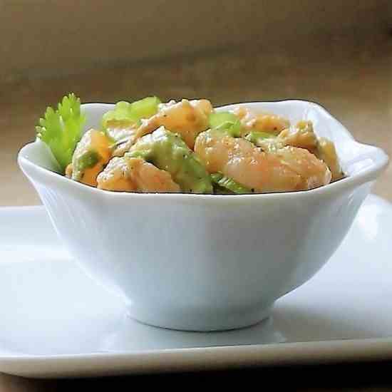 Tangy Shrimp Avocado Salad