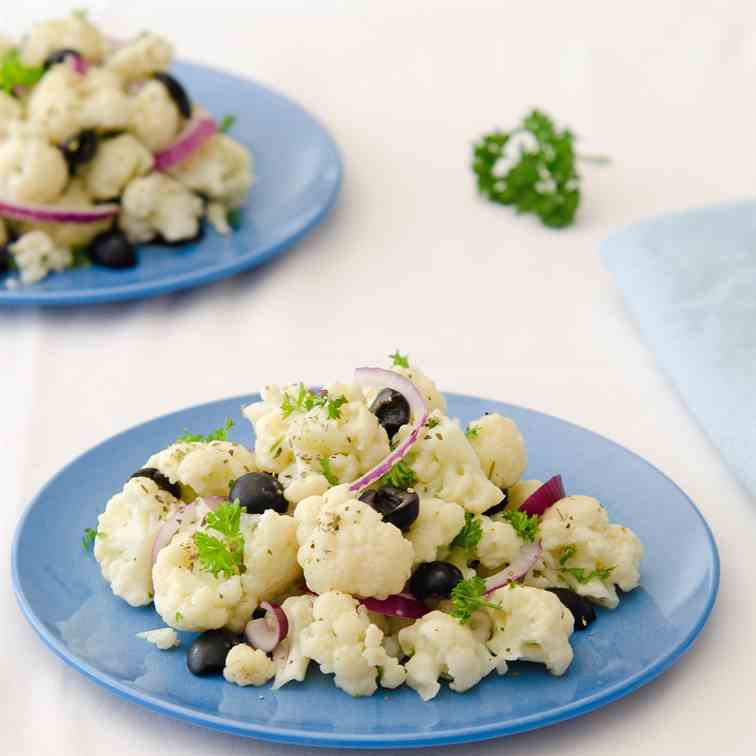 Warm Cauliflower Salad