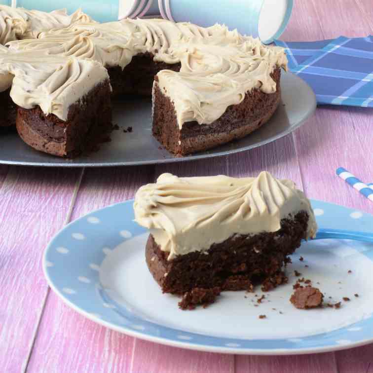 Tarta de Chocolate al Cafe con Frosting