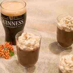 Chocolate Guinnes pudding