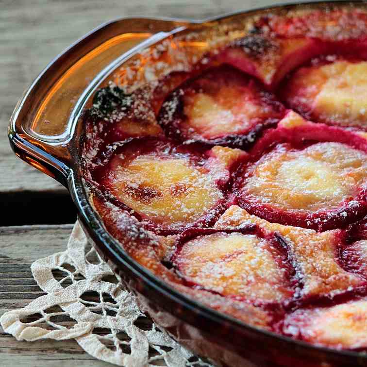 Plum Clafouti