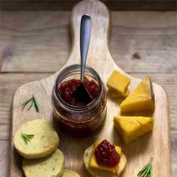 Rosemary and parmesan crackers