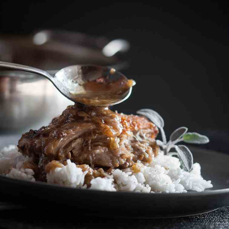 Braised Pork Cheeks