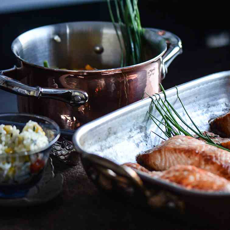 Japanese Style Grilled Salmon