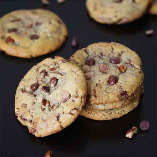 Toffee Chocolate Chip Cookies