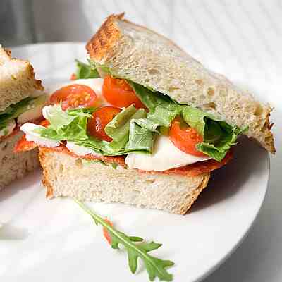 Gourmet Sandwich For A Lazy Lunch