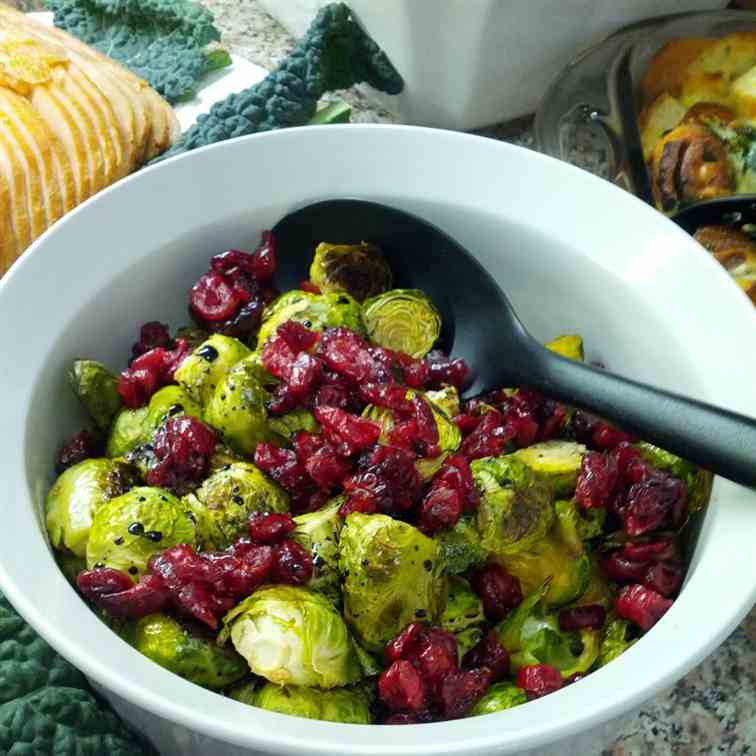 Brussel Sprouts with Balsamic Reduction 