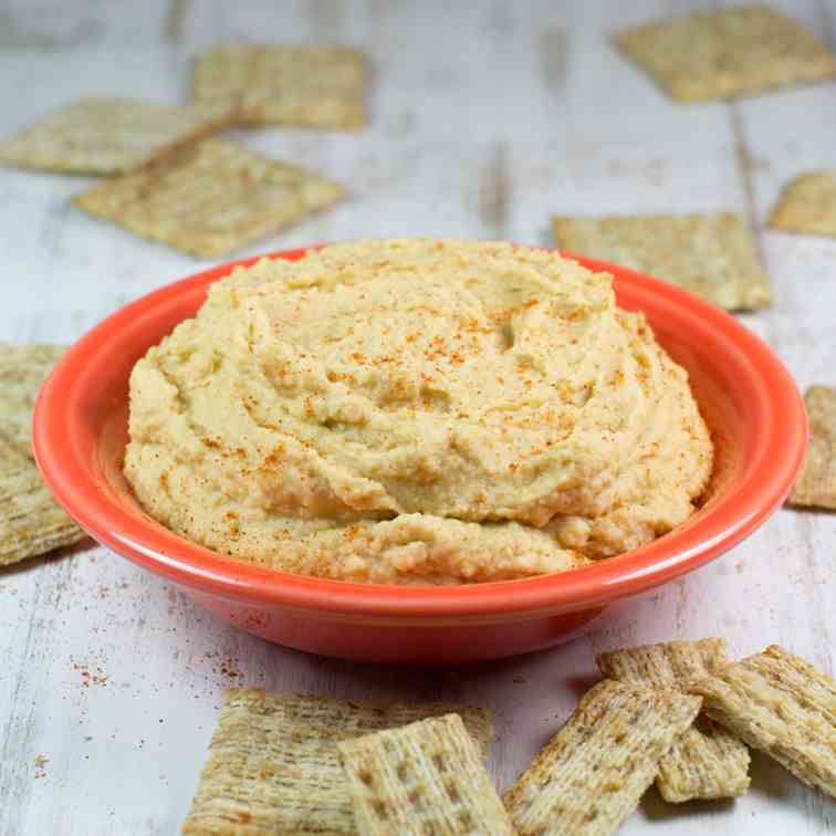 Basic Hummus Without Tahini 