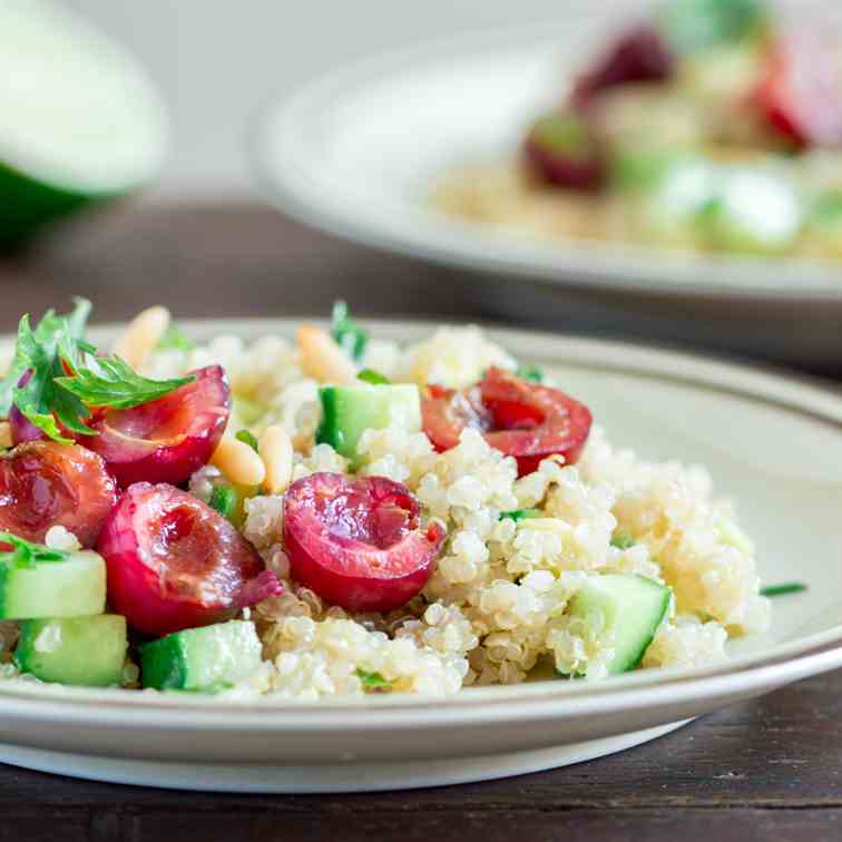 Quinoa and Sour Cherry Salad