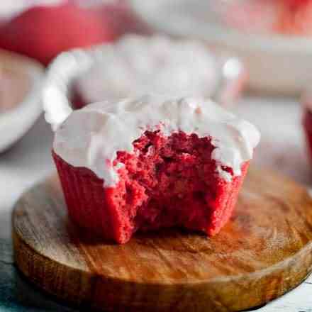 Sugar Free Red Velvet Cupcakes