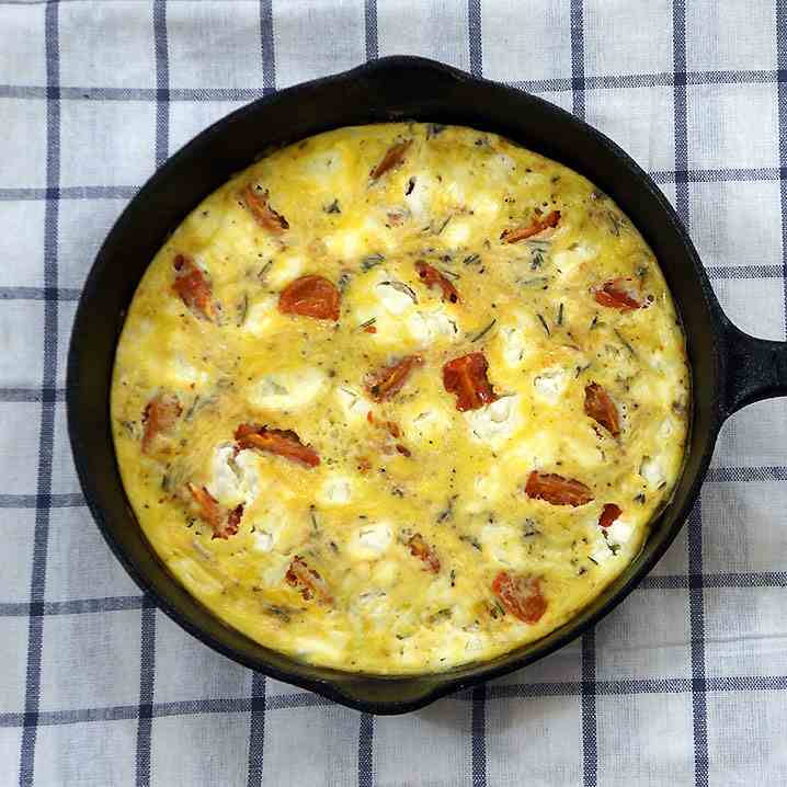 Rosemary Tomato Frittata