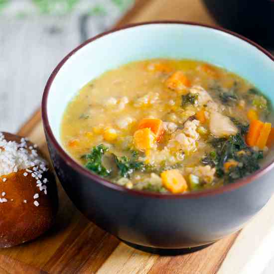 Sausage and Kale Soup