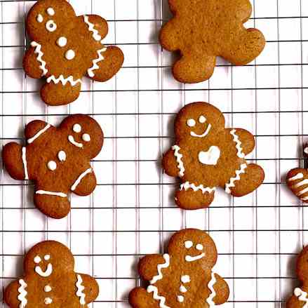 Gingerbread Cut-Out Cookies (Gluten-Free)