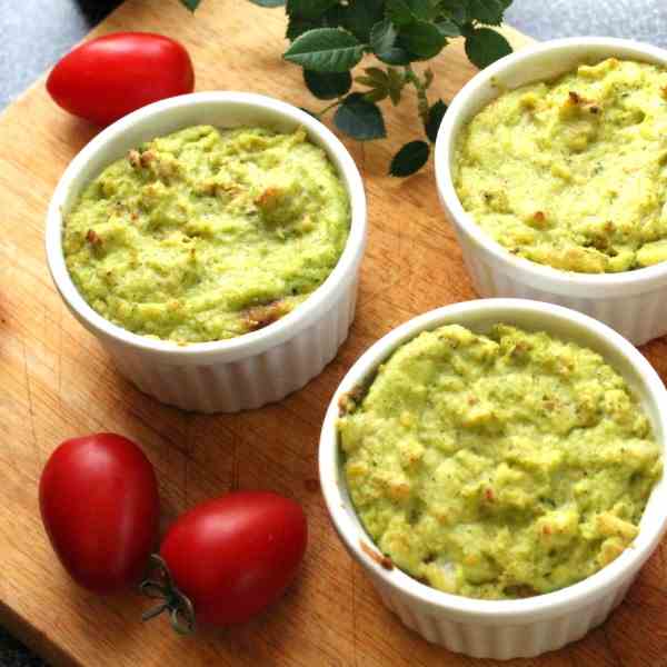 Gruyere Broccoli Souffle