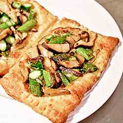 Asparagus and Mushroom Tarts