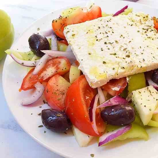 Traditional Greek Salad Recipe