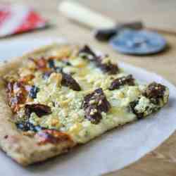 Steak And Blue Cheese Pizza