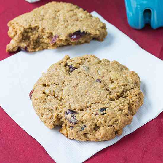 Crispy Brown Rice Breakfast Cookies 