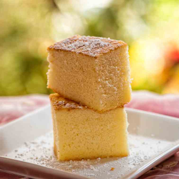 Hot Milk Sponge Cake