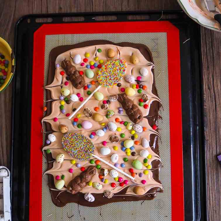 Hoppy Easter Chocolate Bark