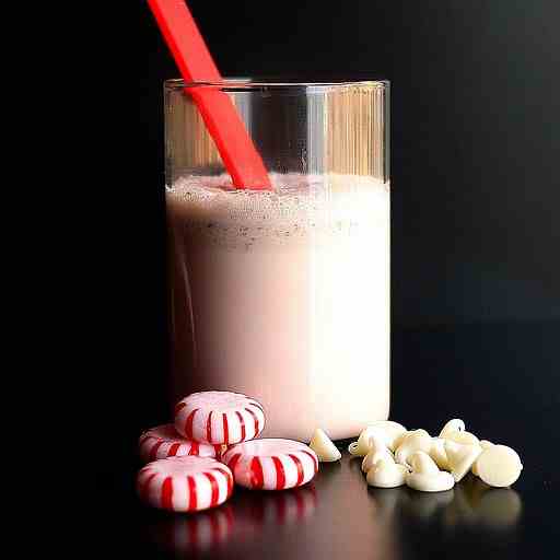 Thick & Crunchy Peppermint Shake