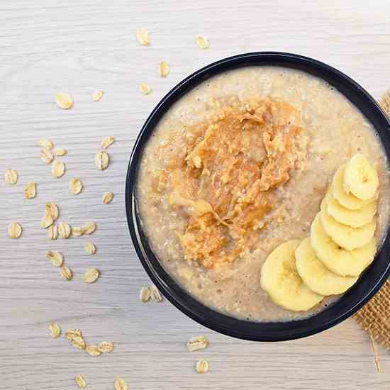 Peanut Butter Banana Oatmeal