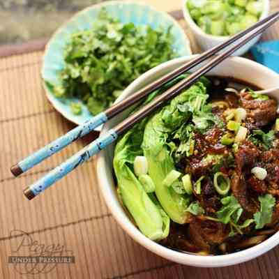 Taiwanese Beef & Noodles