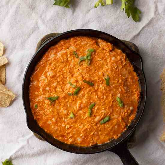 Vegan Buffalo Chicken Dip