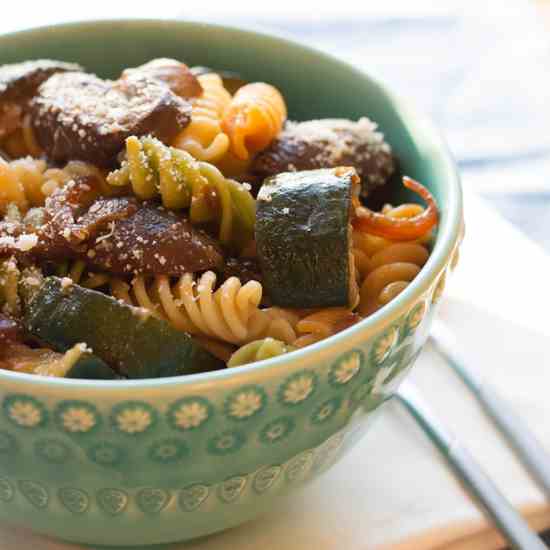 MEDITERRANEAN ROASTED VEGETABLE PASTA