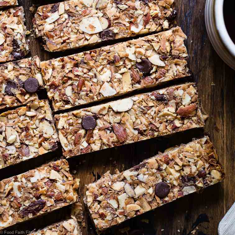 Sugar Free Keto Granola Bars