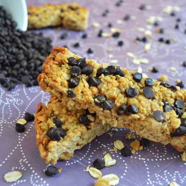 Chocolate Chip Peanut Butter Granola Bar