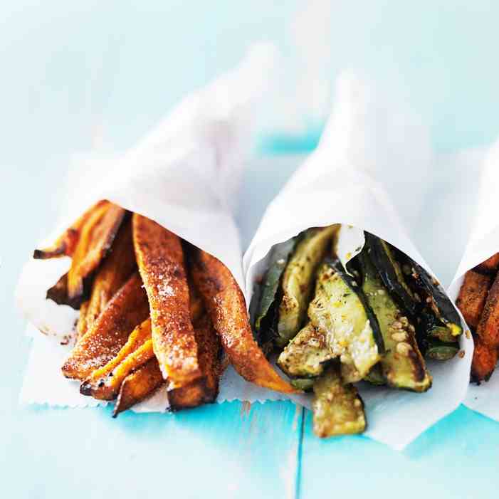 Guilt Free Airfryer Vegetables Fries