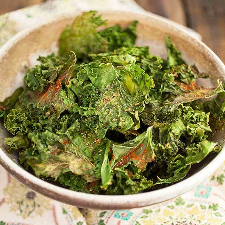 Spiced Kale Chips