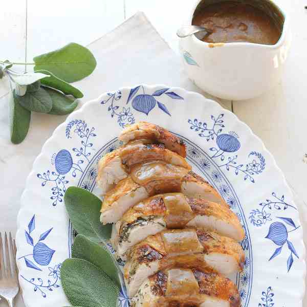 Sage Roasted Turkey Breast