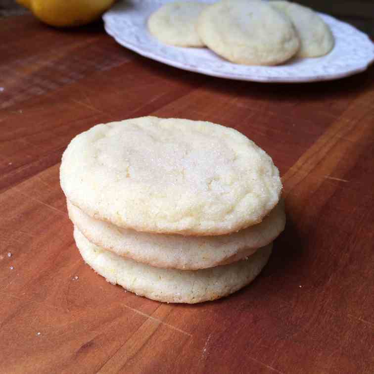 Lemony Sugar Cookies