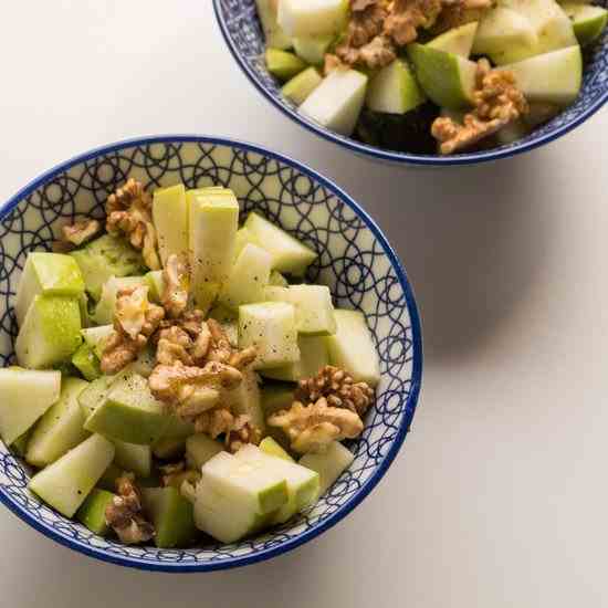 Apple, Broccoli and Walnut Salad