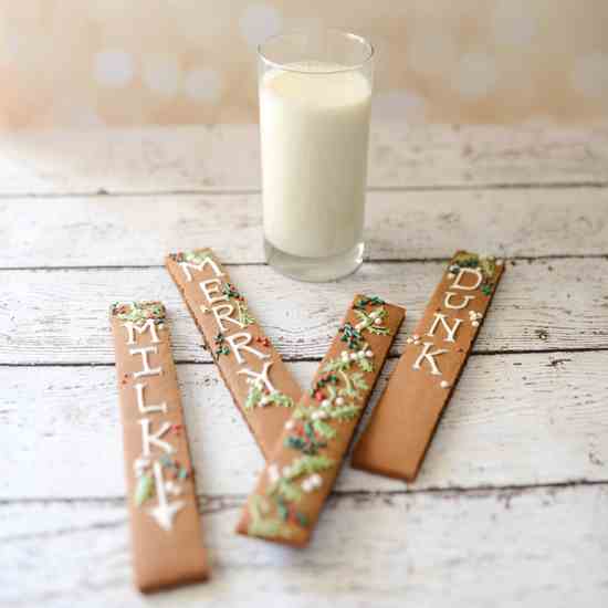 Chocolate Gingerbread Cookies