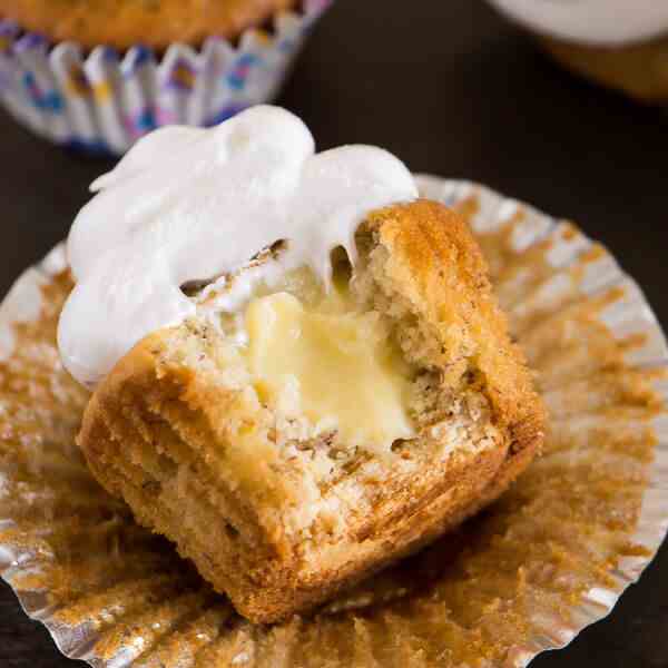 Banana Pudding Cupcakes