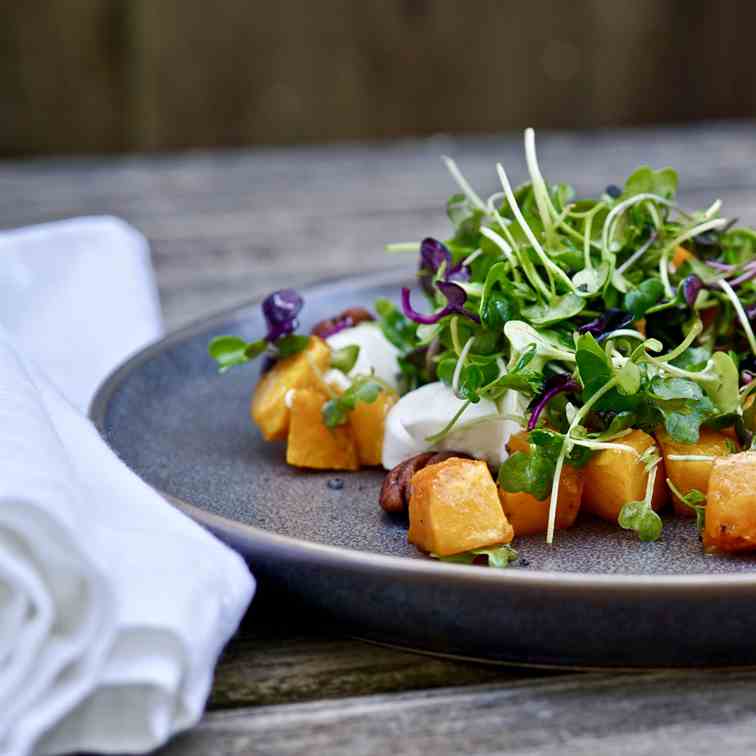 Roasted Butternut Squash - Burrata