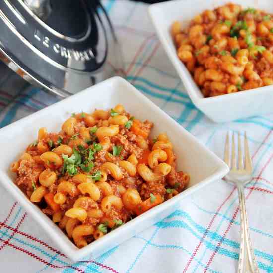 Homemade Hamburger Helper