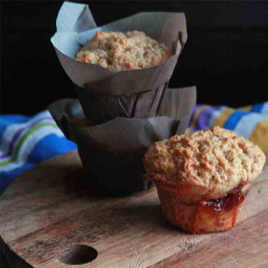 PB and J Muffins