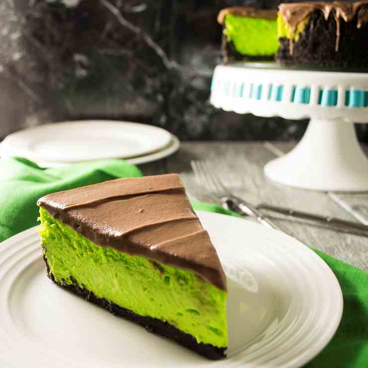 Mint Chocolate Cheesecake